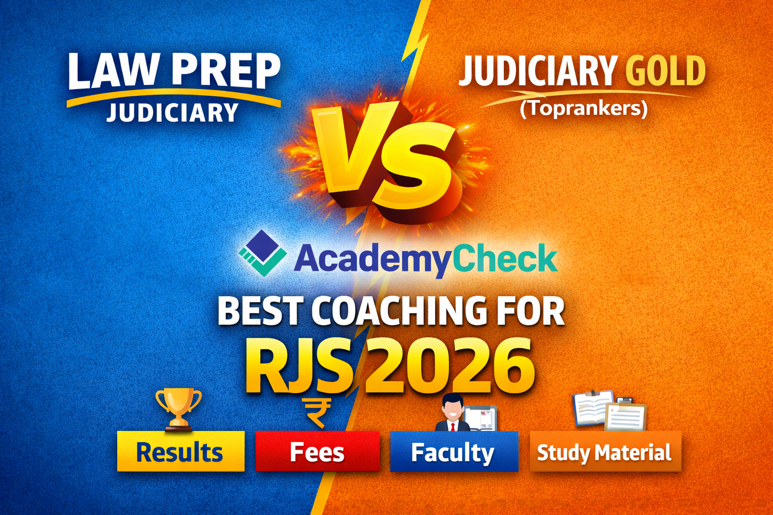 Law Prep Judiciary vs Judiciary Gold (Toprankers): Best Choice for RJS Aspirants in 2026